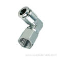 Stainless steel female swivel elbow pneumatic fitting